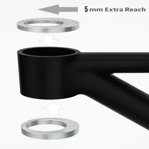 Headset Reach Extender. Change your Reach +/- 0,5 cm with our