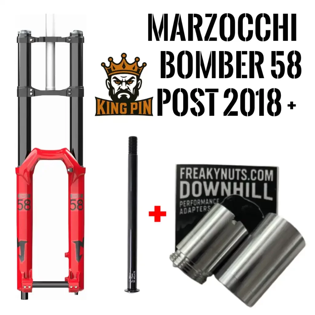 Bomber 58 plus Thru Axle 15mm