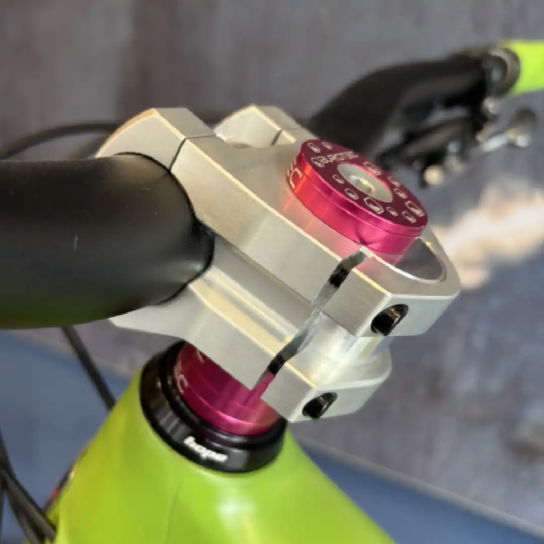 Adjustable MTB Stem. 1 Stem, 3 Reaches: 35, 40 & 45 mm