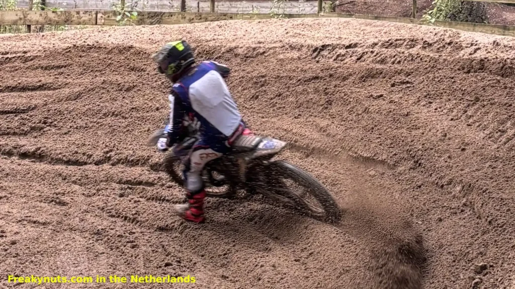 MC Volgas motocross track near the Veluwe MTB trails in Ermelo Netherlands.